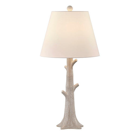 Savoy House 11-CD01 One Light Table Lamp, Distressed White