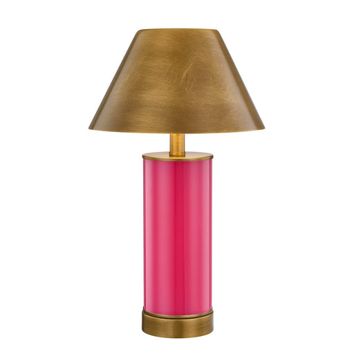 Savoy House 11-CD04RC-FR LED Table Lamp, Fuschia Rose