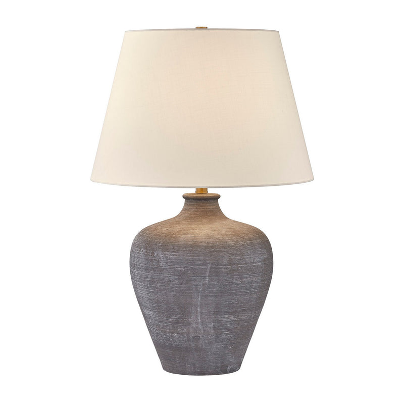 Savoy House 11-CD11 One Light Table Lamp, Gray