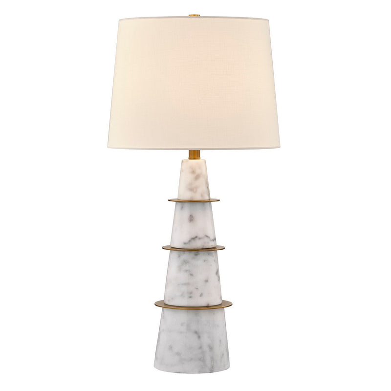 Savoy House 11-CD13 One Light Table Lamp, White