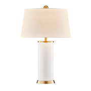 Savoy House 11-CD20-BDB One Light Table Lamp, Blanc de Blanc