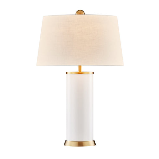 Savoy House 11-CD20-BDB One Light Table Lamp, Blanc de Blanc