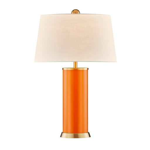 Savoy House 11-CD20-EO One Light Table Lamp, Exuberance Orange