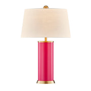 Savoy House 11-CD20-FR One Light Table Lamp, Fuchsia Rose