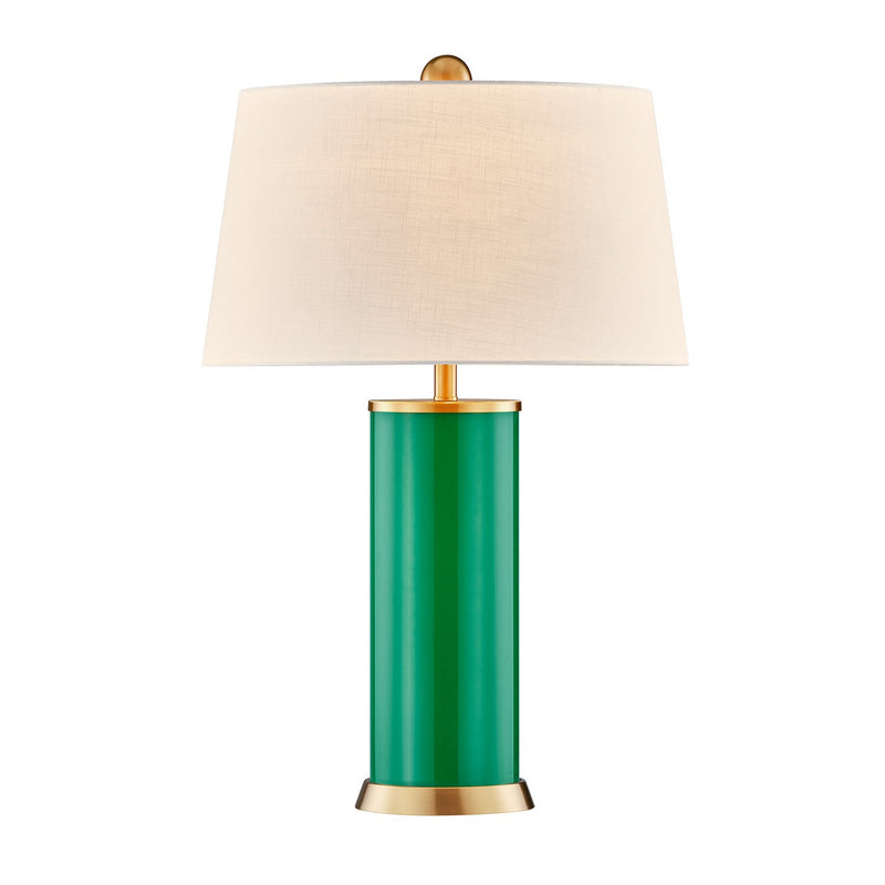 Savoy House 11-CD20-JG One Light Table Lamp, Jolly Green