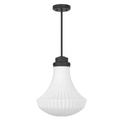 Savoy House 7-0108-1-89 One Light Pendant, Matte Black