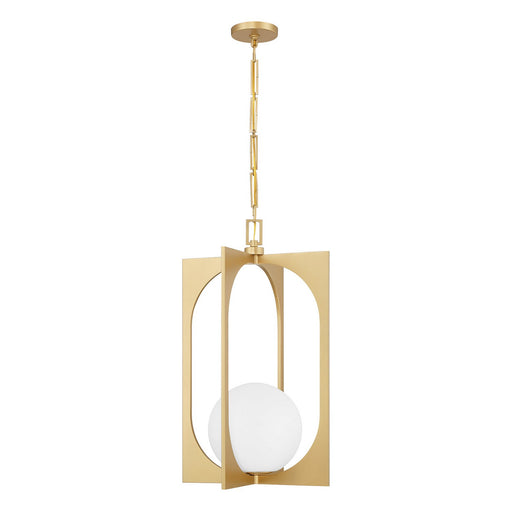 Savoy House 7-3999-1-328 One Light Pendant, Spun Gold