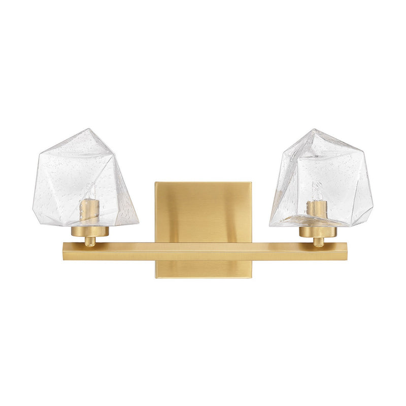 Savoy House 8-1239-2-322 LED Bathroom Vanity, Warm Brass