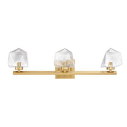 Savoy House 8-1239-3-322 LED Bathroom Vanity, Warm Brass