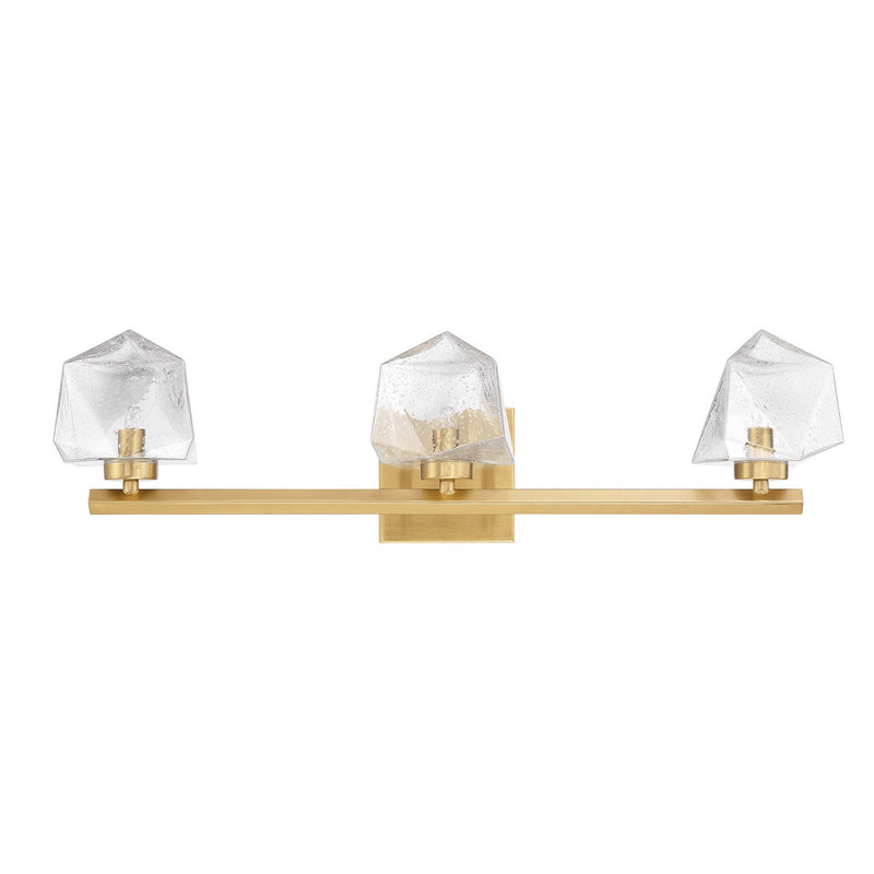Savoy House 8-1239-3-322 LED Bathroom Vanity, Warm Brass