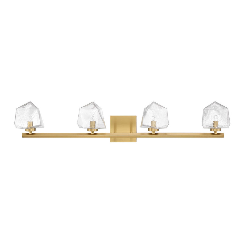Savoy House 8-1239-4-322 LED Bathroom Vanity, Warm Brass