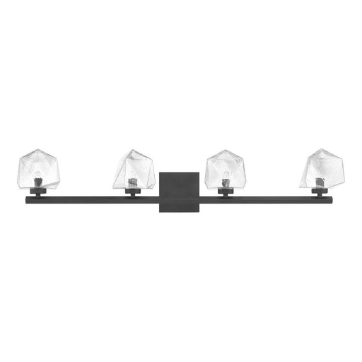 Savoy House 8-1239-4-BK LED Bathroom Vanity, Matte Black