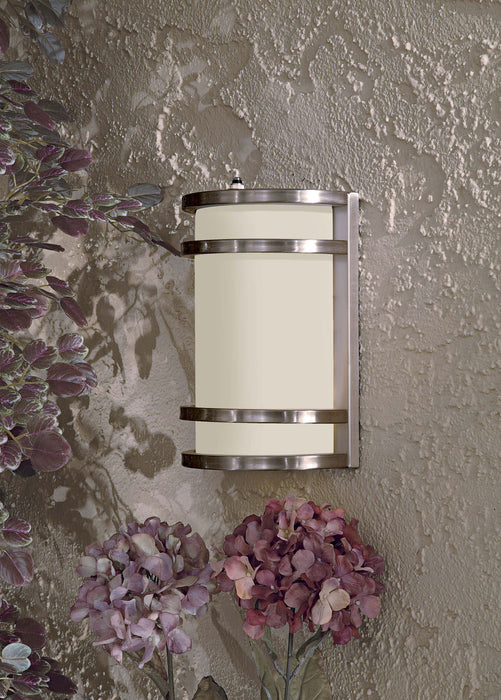 Minka-Lavery 9801-144 Bay View One Light Pocket Lantern, Brushed Stainless Steel Alternate Image.jpg