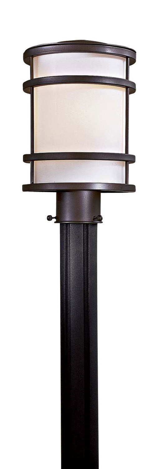 Minka-Lavery 9806-143 Bay View One Light Post Mount, Oil Rubbed Bronze Main Image.jpg