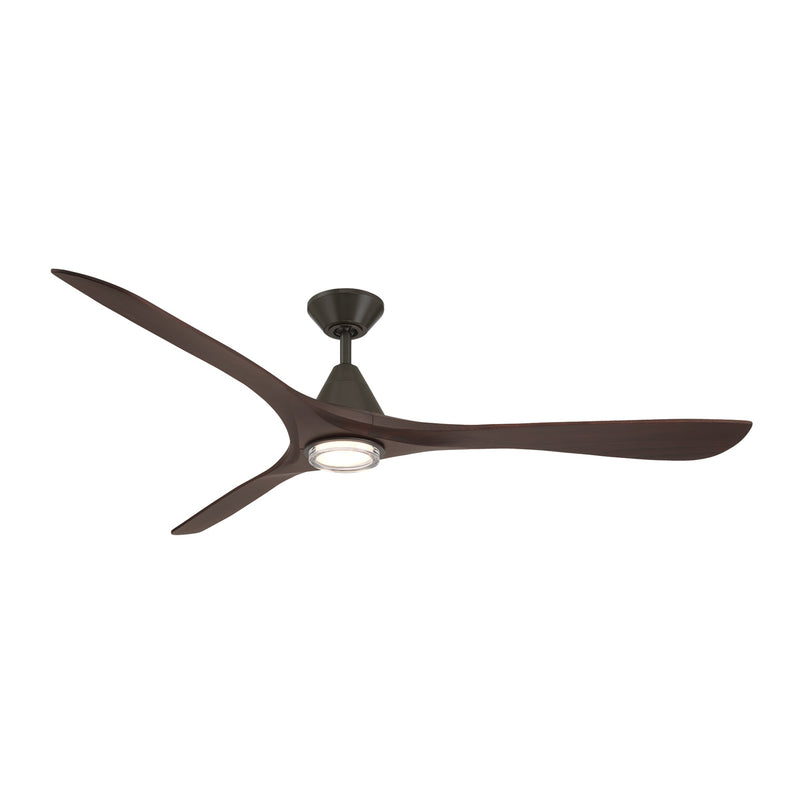 Modern Forms Fans FR-D2504-72L-BZ/DW 72"Ceiling Fan, Bronze/Dark Walnut
