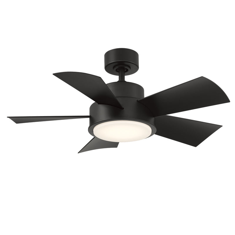 Modern Forms Fans FR-W1802-38L-27-MB 38"Ceiling Fan, Matte Black