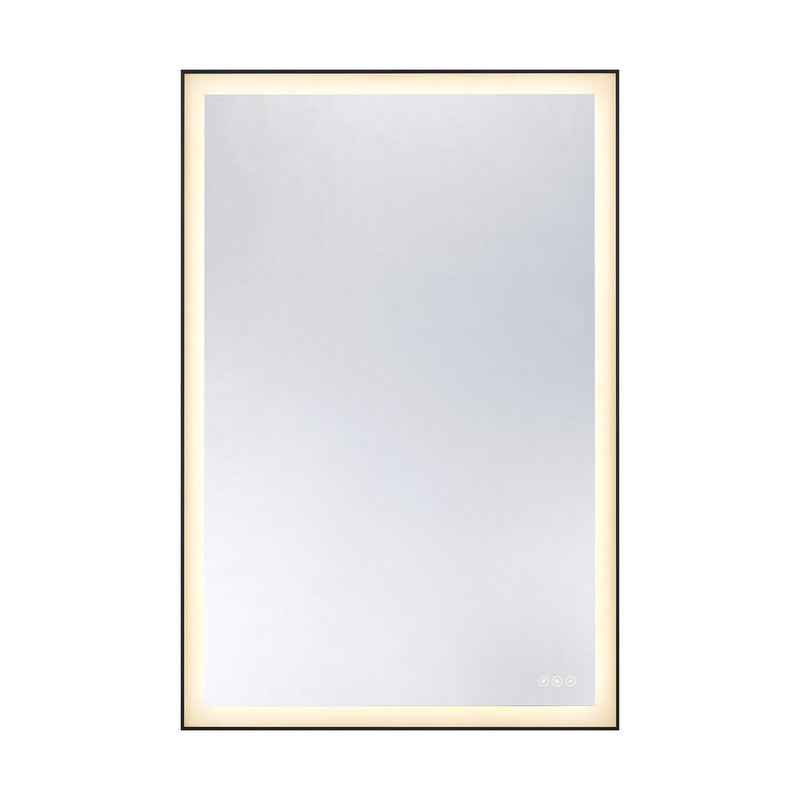 Savoy House 2-1231-48X32 LED Mirror, Black