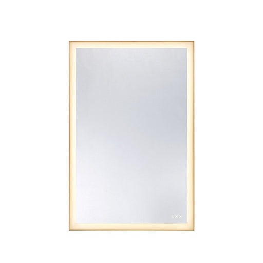 Savoy House 2-1234-48X32 LED Mirror, Gold