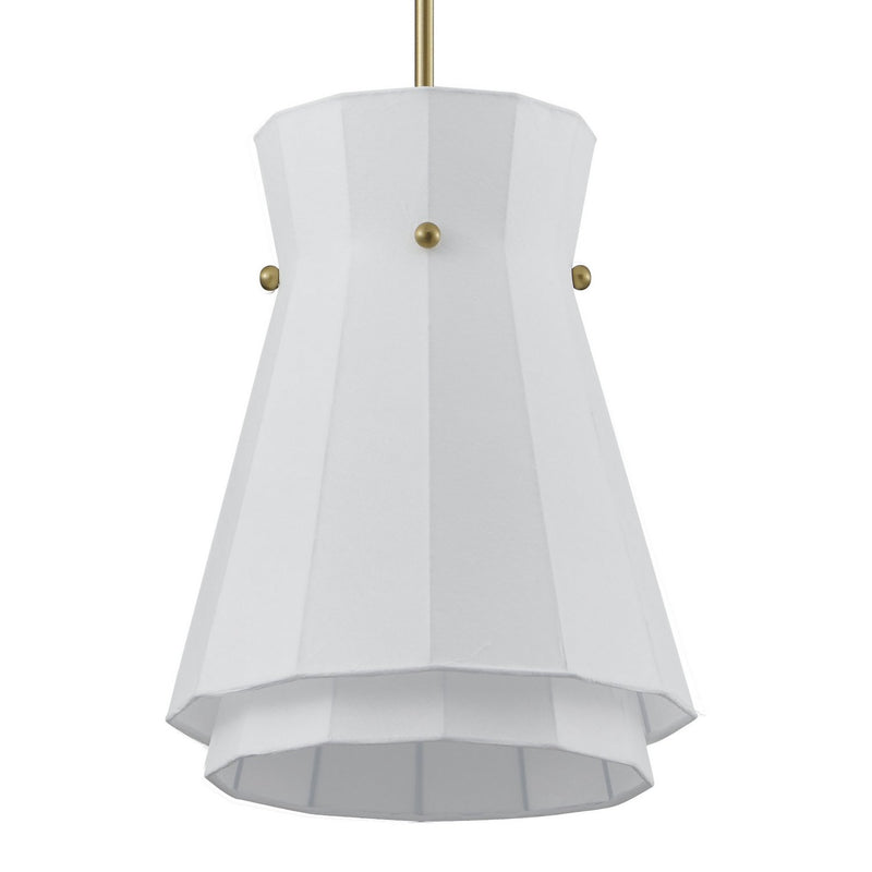 Thesis 206925A One Light Convertible Pendant, Brushed Gold (4)