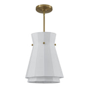 Thesis 206925A One Light Convertible Pendant, Brushed Gold (5)