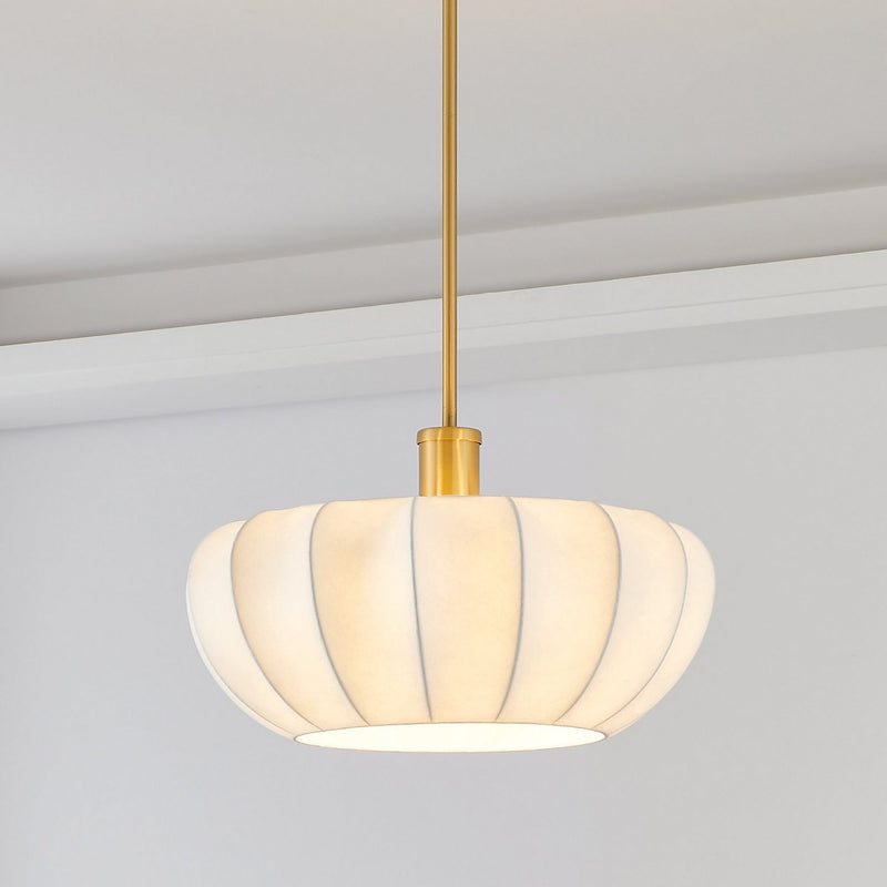 Thesis 206928A Four Light Convertible Pendant, Brushed Gold (2)
