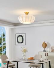 Thesis 206928A Four Light Convertible Pendant, Brushed Gold (4)