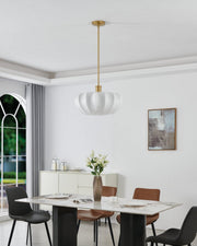 Thesis 206928A Four Light Convertible Pendant, Brushed Gold (5)