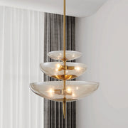 Thesis 206931A Six Light Pendant, Brushed Gold (5)