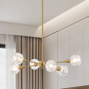 Thesis 206941A Six Light Pendant, Brushed Gold (2)