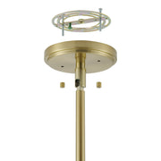 Thesis 206941A Six Light Pendant, Brushed Gold (3)