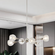 Thesis 206942A Six Light Pendant, Polished Nickel (2)