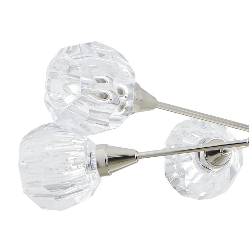 Thesis 206942A Six Light Pendant, Polished Nickel (4)