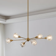 Thesis 206943A Six Light Pendant, Brushed Gold (2)