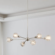Thesis 206944A Six Light Pendant, Polished Nickel (2)