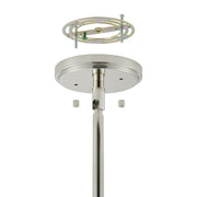 Thesis 206944A Six Light Pendant, Polished Nickel (3)