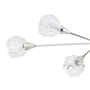 Thesis 206944A Six Light Pendant, Polished Nickel (4)