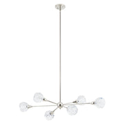 Thesis 206944A Six Light Pendant, Polished Nickel