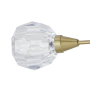 Thesis 206945A Three Light Semi-Flush Mount, Brushed Gold (5)