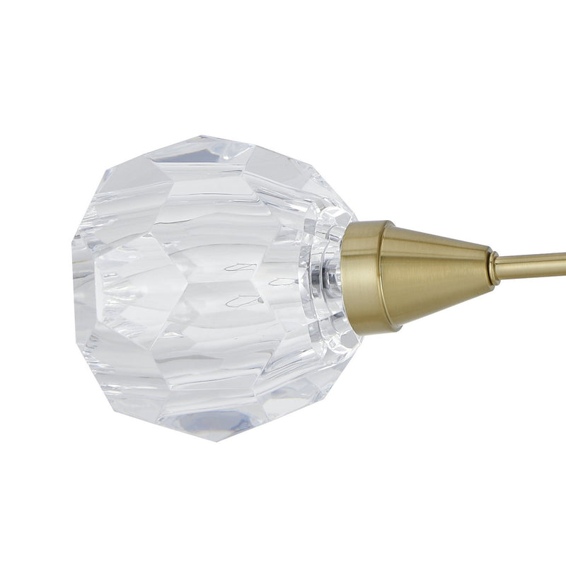 Thesis 206945A Three Light Semi-Flush Mount, Brushed Gold (5)