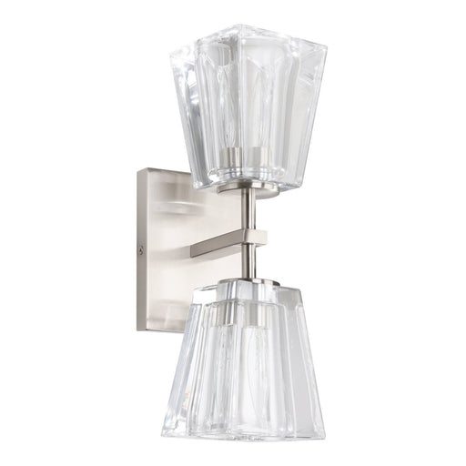 Thesis 206988A Two Light Vanity, Brushed Nickel