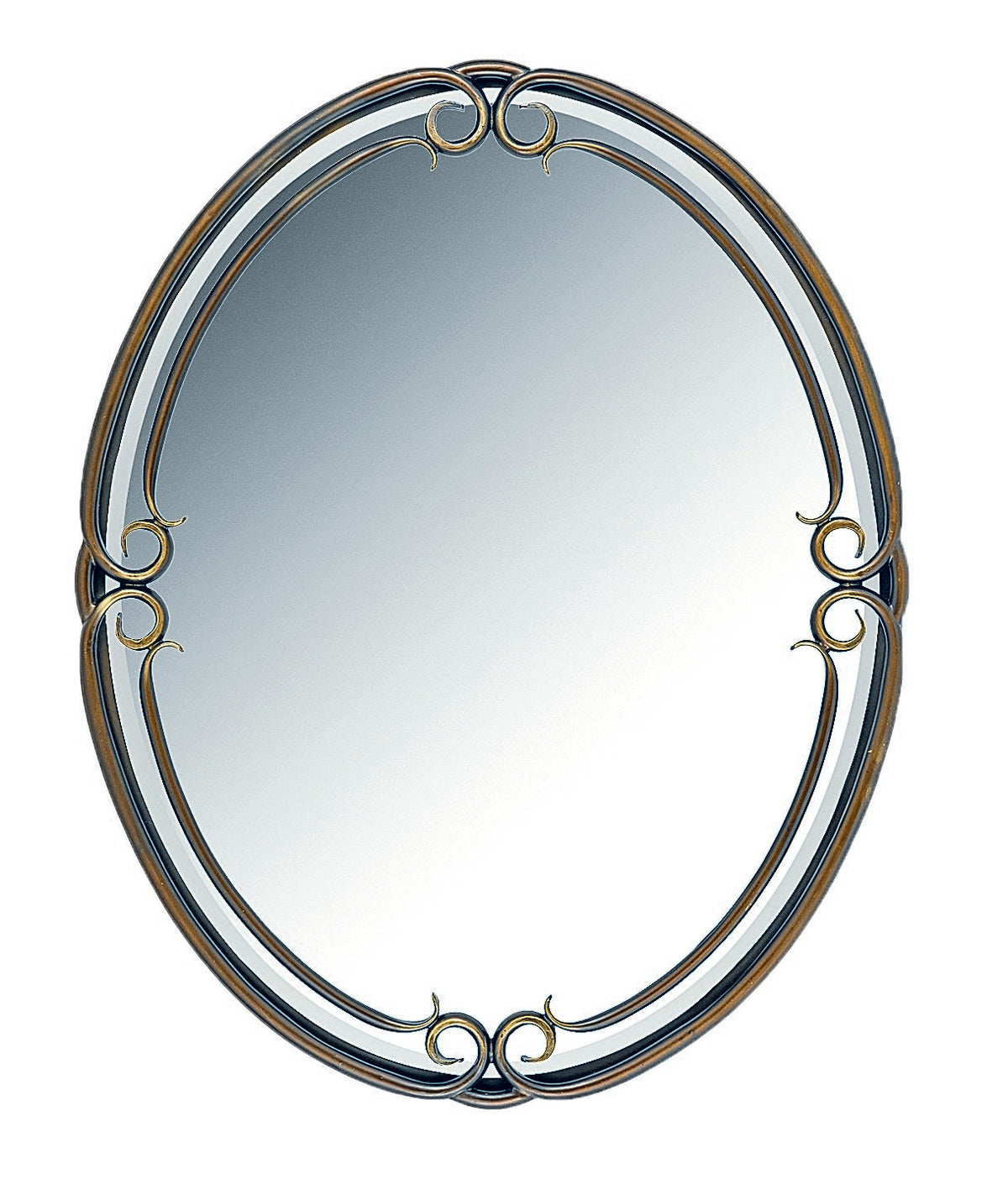 Quoizel DH43024PN Duchess Mirror, Palladian Bronze — ShoppersLighting