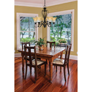 Quoizel DH5005PN Duchess Five Light Chandelier, Palladian Bronze Alternate Image.jpg