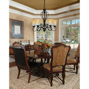 Quoizel DH5005PN Duchess Five Light Chandelier, Palladian Bronze Alternate Image 3.jpg