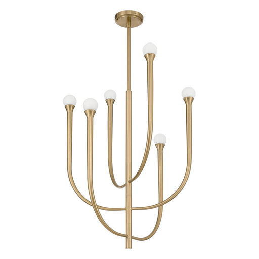 Thesis 207256A LED Chandelier, Brass