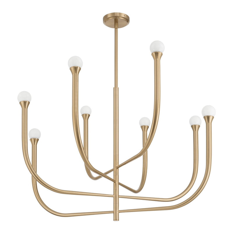 Thesis 207257A LED Chandelier, Brass