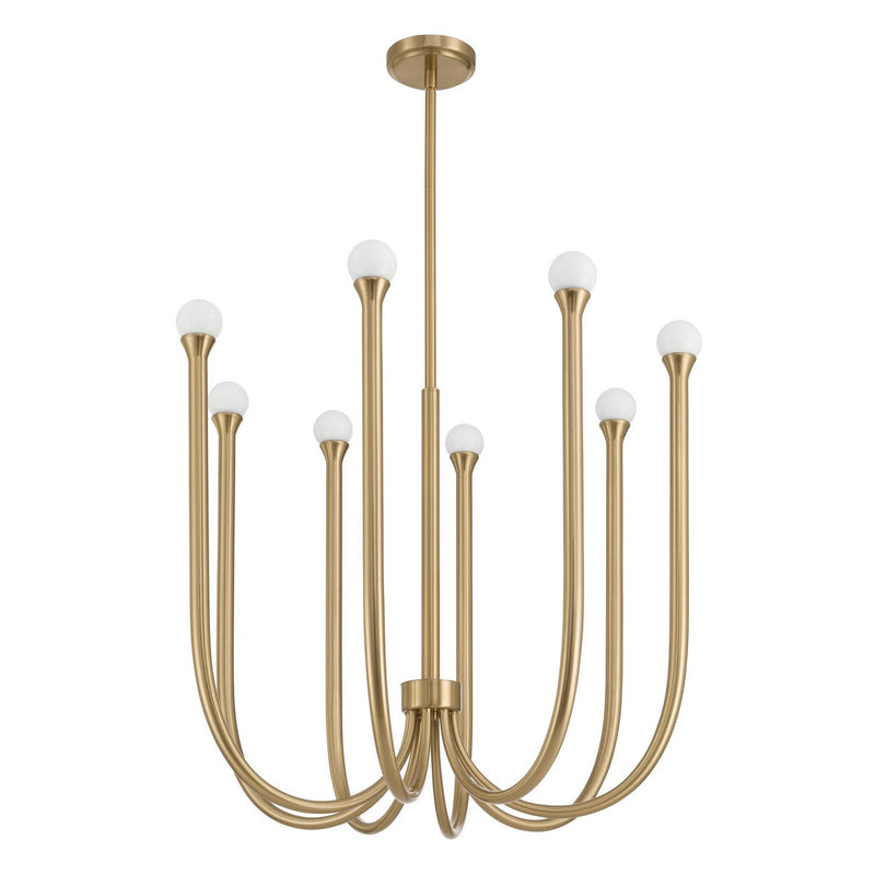 Thesis 207258A LED Chandelier, Brass