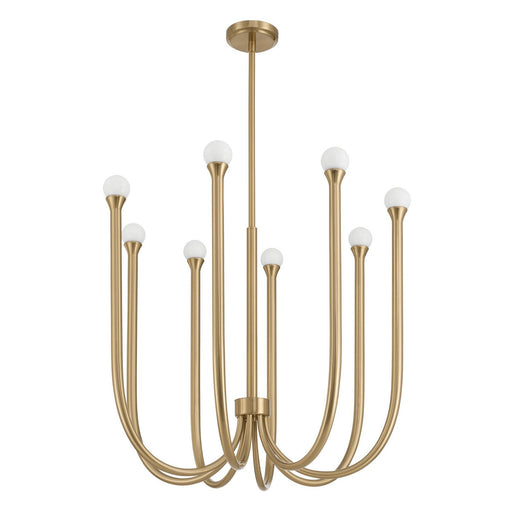 Thesis 207258A LED Chandelier, Brass