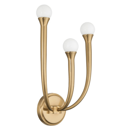 Thesis 207259A LED Wall Sconce, Brass