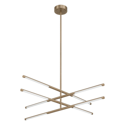 Thesis 207281A LED Convertible Chandelier, Champagne Bronze