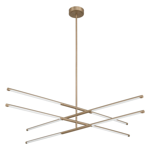 Thesis 207282A LED Convertible Chandelier, Champagne Bronze